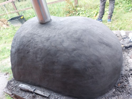 Jumbo pizza oven