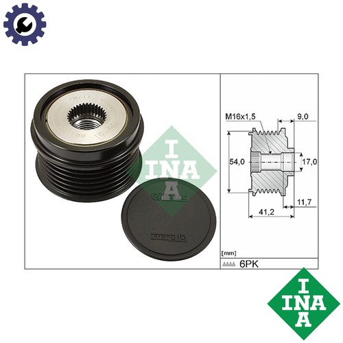 Alternator freewheel clutch - freewheel,