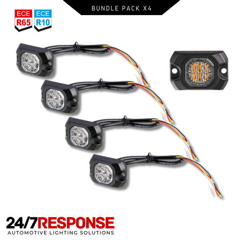 Led amber surface mount - x4,