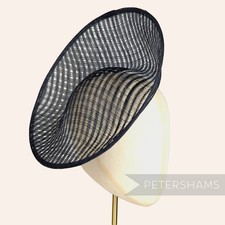 'Amanda' Lattice Weave Sinamay