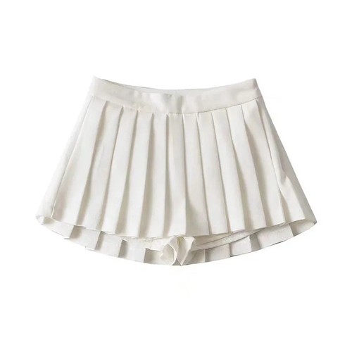 Pleated mini tennis skirt - mini,