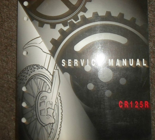 1999 honda cr125r - 1999, service