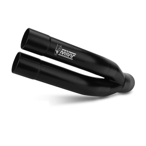 Mivv black slip - slip-on, exhaust