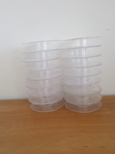 Berisfords empty clear - clear, ribbon