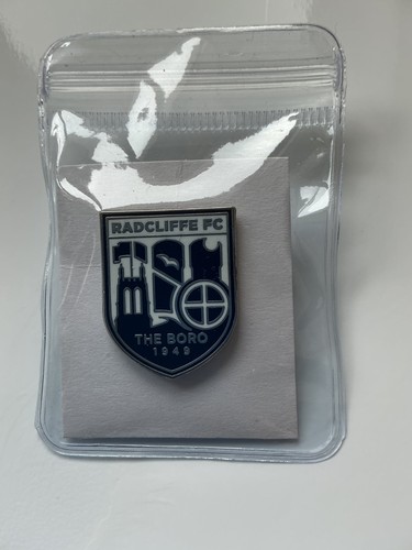 Football crest pin badge - football,