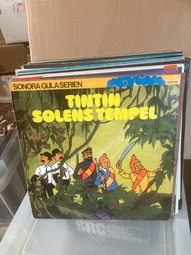 Tintin solens tempel swedish - solens, tempel,