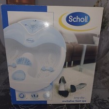 Scholl Revitalise Foot Spa, Heat Interchangeable Massager Relax Revive & Soothe!