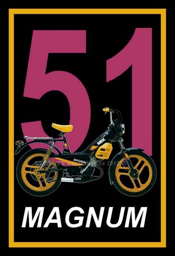 Mbk magnum moped board - mbk,
