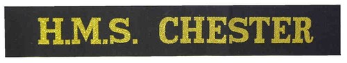 Ww1 hms royal navy cap - royal, tally