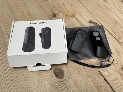 Remote control page turner - control, for