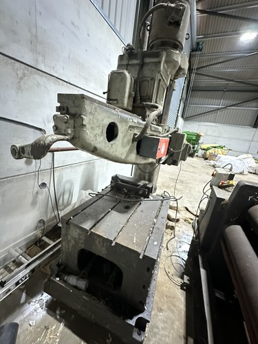 Radial arm drill fred town - arm,