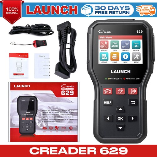 Launch cr629 check engine - engine, obd2