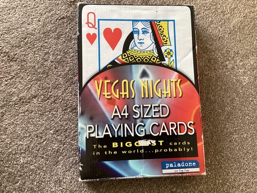 Vegas night sized - a4, playing