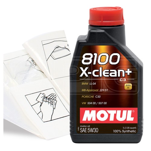 Engine oil top motul 8100 - up,