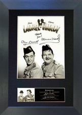 LAUREL AND HARDY No2 Signed