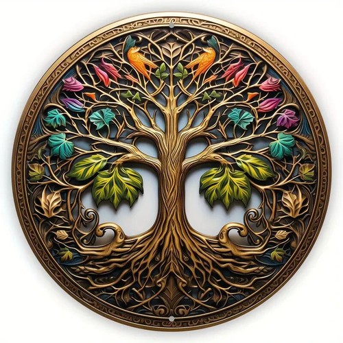 Tree life metal - tree, art