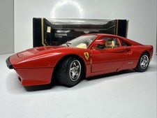 Burago code 3027 FERRAR GTO (1984) 1:18 Model Collectible Car Red.