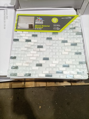 Carrera art deco mosaic tile - deco,