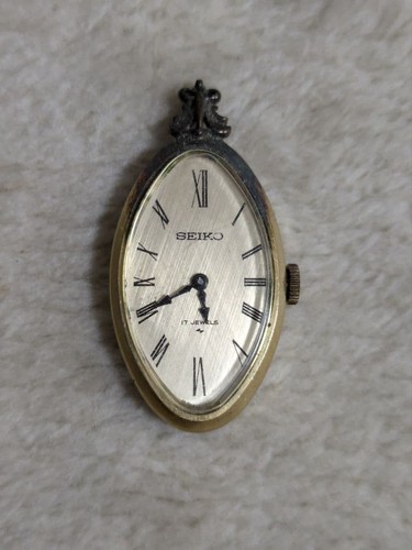Seiko hand wound - hand-wound, oval
