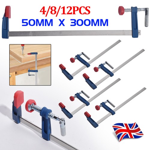 12pcs clamps adjustable - 4/8/12pcs, f-clamps