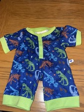 Build a Bear Blue Green Dino