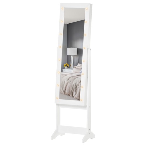 Homcom free standing led - standing,