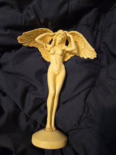 Art deco sculpture - nude, angel