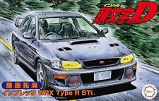 1:24 Scale Fujimi Initial-D Fujiwara Takumi Subaru Impreza WRX TypeR Sti Model