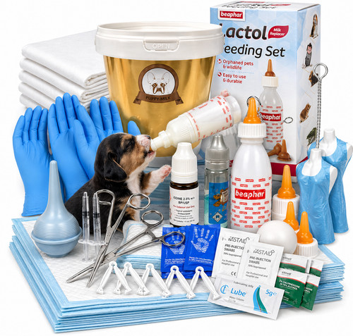 Whelping kit 250g puppy milk - kit,