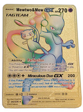 Pokemon Gold Metal Card –
