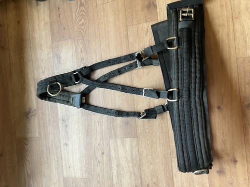 Pony size black webbing - size,
