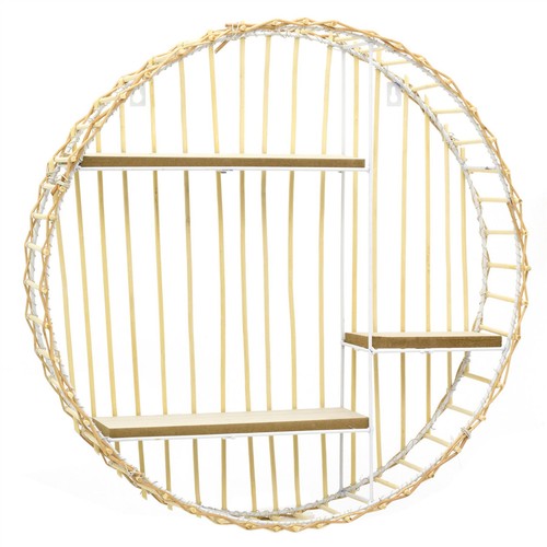 53cm wall mounted - mounted, bamboo