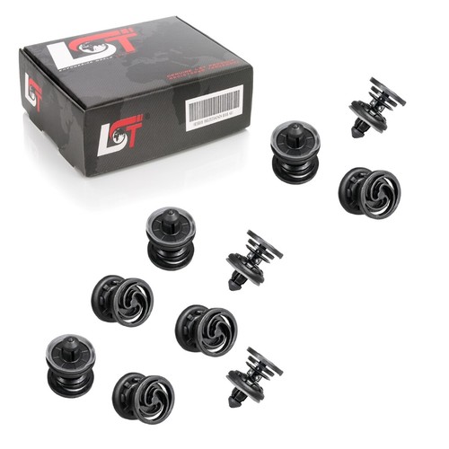 10x door panel fastener clips - door,