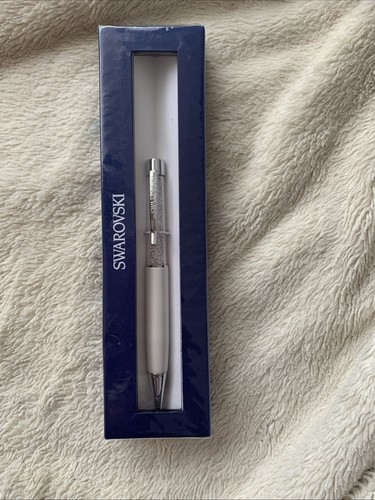 Swarovski pen white silver - pen,