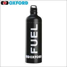 Oxford Motorcycle Fuel Flask Motorbike Petrol Carrier Container 1.0L Aluminium