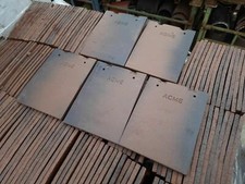 Marley Eternit New Acme Clay Eave Roof Tiles Vintage Brown Smooth Per 100 Tiles