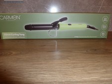 curling tongs 25mm handle green