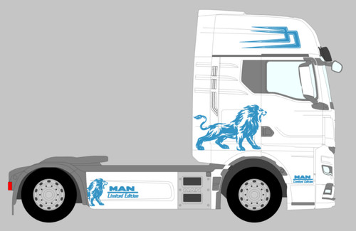 Man truck side panel - truck,