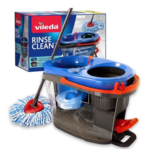 Vileda rinseclean spin mop - vileda,