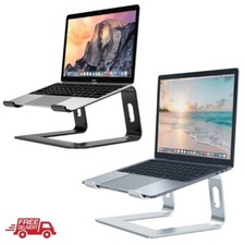 Laptop Tablet Stand Metal Portable Riser Bracket Hold Desk Table Mount 10"-15.6"
