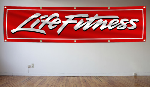 Life fitness banner - fitness, flag
