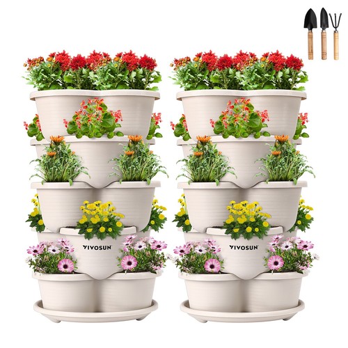 2pcs tier planter trio - tier,