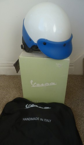 Vespa open face helmet - helmet, with