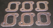 6 X EXHAUST MANIFOLD GASKETS