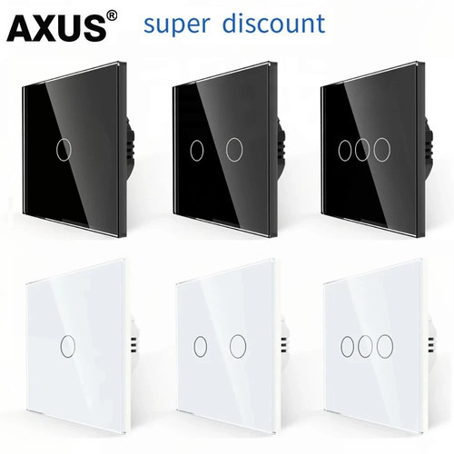 3gang light touch switch - 1/2/3gang,