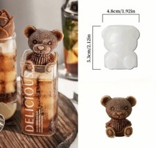 Silicone Teddy Bear Ice Mould