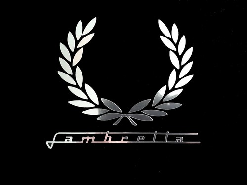 Lambretta laurel decal sticker