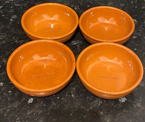 Terracotta tapas dishes