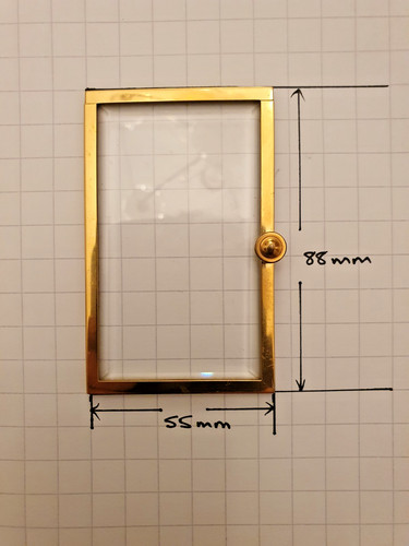Modern carriage clock rear - a,