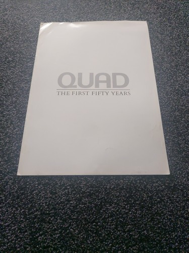 Quad audio brochure the - audio, first